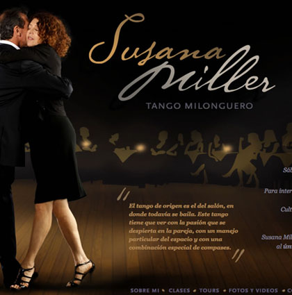 Susana Miller | Tango teacher & dancer