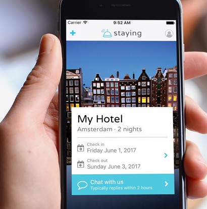 Staying App | Comunicación entre alojamiento e invitados